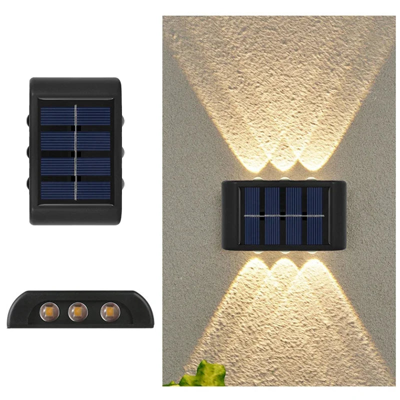 SunGlow Solar Wall Light