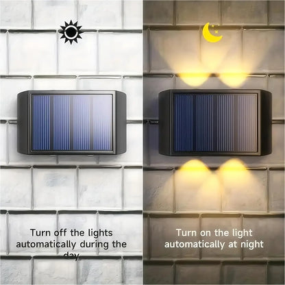 SunGlow Solar Wall Light
