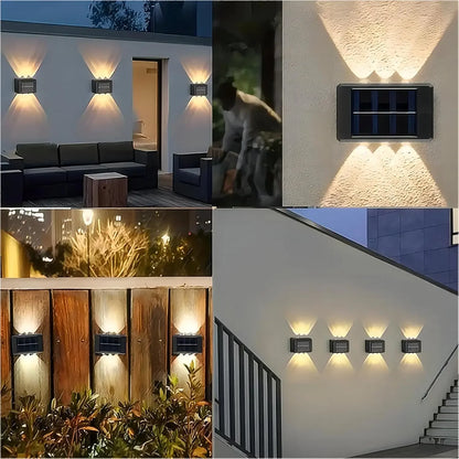 SunGlow Solar Wall Light