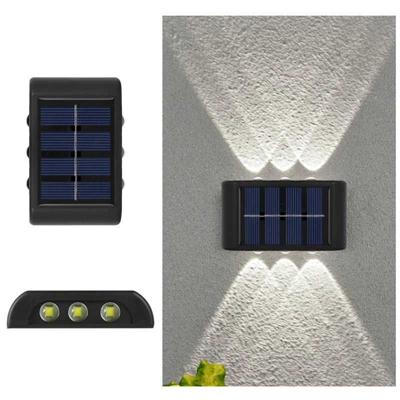 SunGlow Solar Wall Light