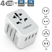 4 USB ports