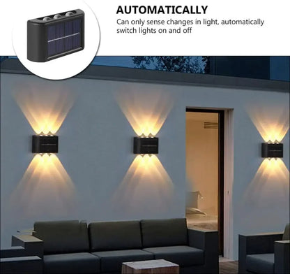 SunGlow Solar Wall Light